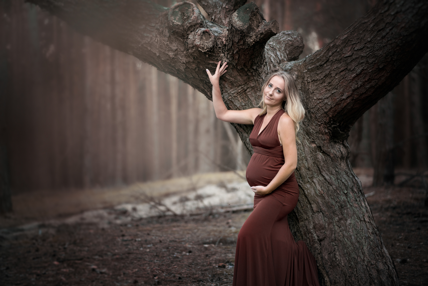 Fotografia ciążowa plener
