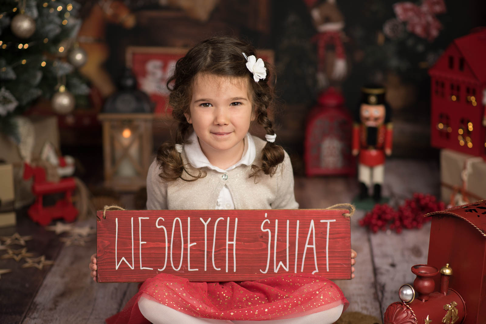Sesja xmas w przedszkolu