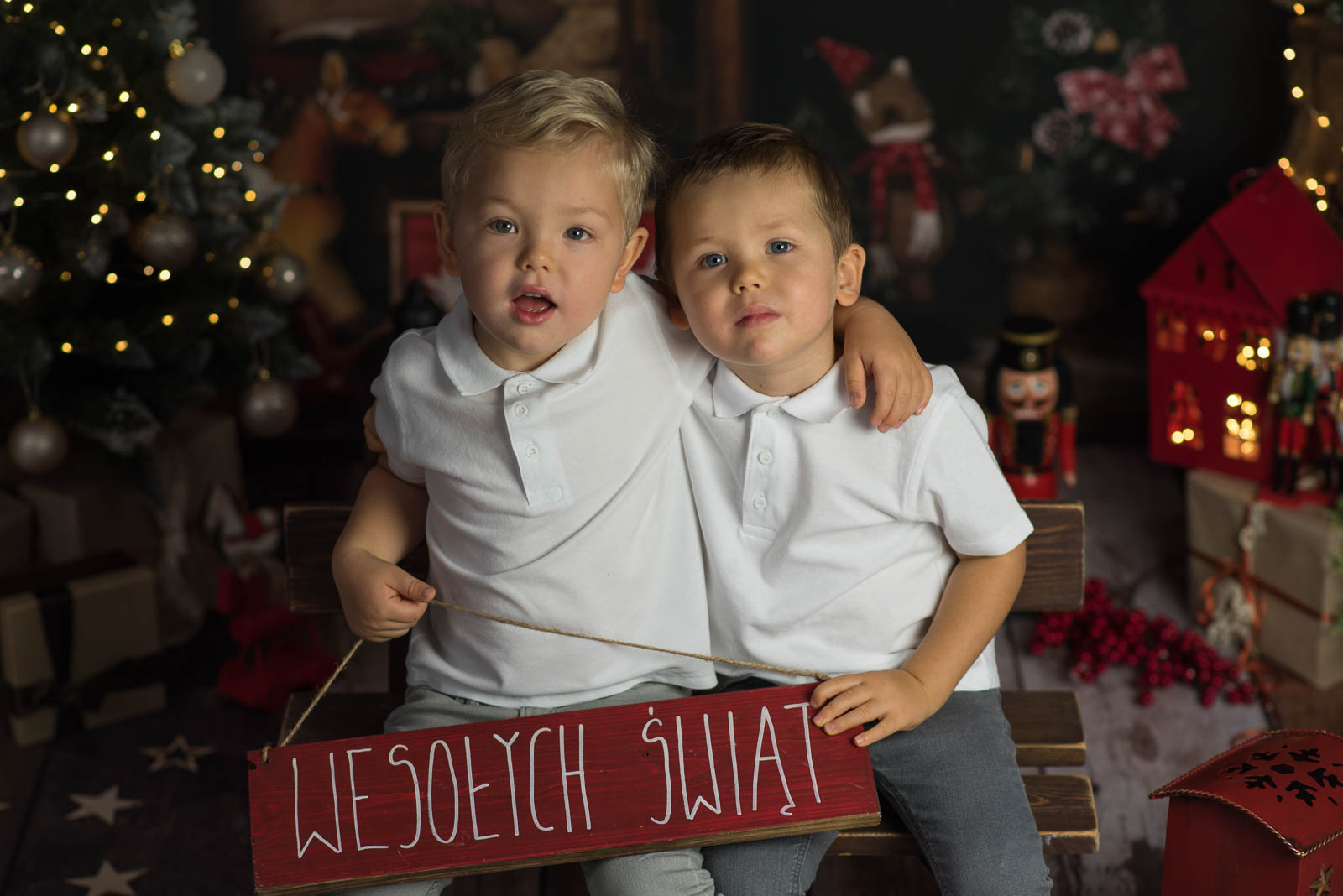 Sesja xmas w przedszkolu