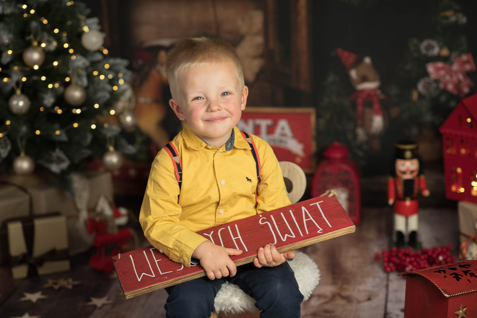 Sesja xmas w przedszkolu