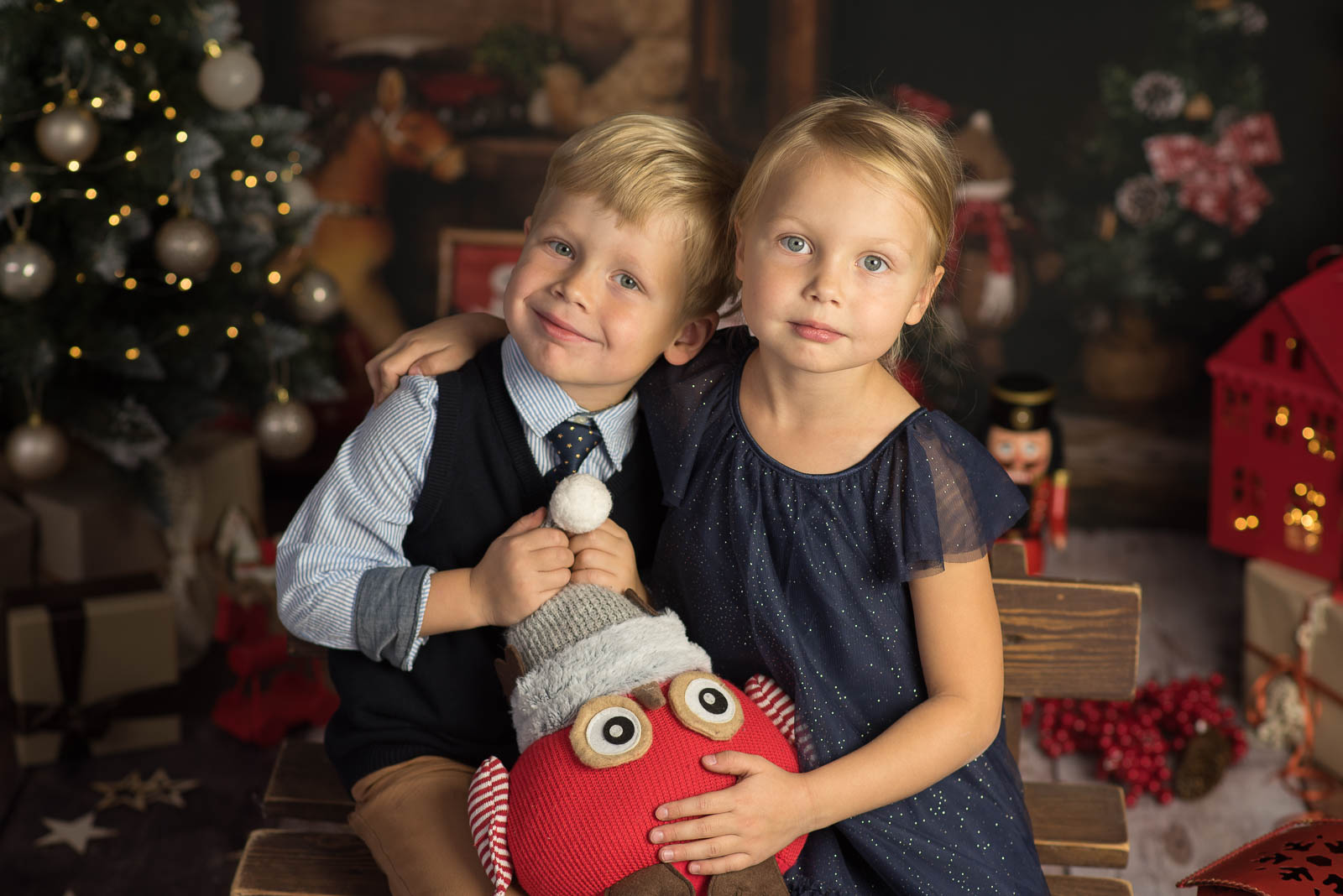 Sesja xmas w przedszkolu