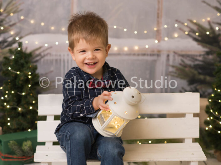 Sesja xmas żłobek